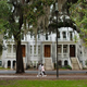 A couple walks along Savannah, Ga.’s Forsyth Park March 2, 2012.
BRENDAN SMIALOWSKI/AFP/Getty Images
